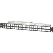 Intellinet 48-Port Patchpanel geschirmt und unbestückt 1 HE