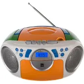 Dual P 70 Radio Stereo CD Kasettenradio CD-Player UKW-Radio bunt -