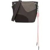 Fritzi aus Preußen Umhängetasche Fritzi03 Limited Happy Flocked Heritage Crossbody Bag Soft Coffee dunkelbraun