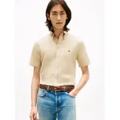 Tommy Hilfiger Kurzarmhemd "LINEN BLEND SOLID"