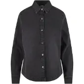 Urban Classics Langarmhemd "Ladies Denim Shirt"