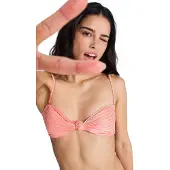 Roxy Bandeau-Bikini-Top "Wavy Baby Bandeau"