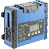 GTV Hogert Technik Autobatterie Ladegerät Batterieladegerät 12V 2A Max 8A Max 15A Max für KFZ LKW Motorrad HT8G613