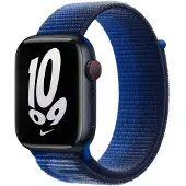 Apple Nike Sport Loop Armband für Watch | 38/40/41/42 mm - Game Royal / Midnight Navy
