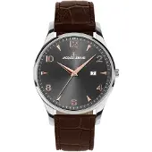 Jacques Lemans 1-2215D Herrenuhr Quarz London Dunkelbraun/Anthrazit