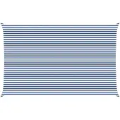 vidaXL Sonnensegel Blau und Weiß 8 x 5 m 100 % Polyester Oxford