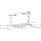 Wasophoogte Decken wäscheständer, elektrischer wäscheständer für die decke, Pro, Aluminium, 38kg Tragfähigkeit
