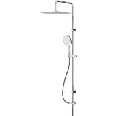 AM.PM Duschsystem mit Regendusche Duschstange Handbrause 3 Strahlarten Duschkopf Antikalk F078X000 Play