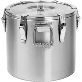 Stalgast Thermobehälter aus rostfreiem Edelstahl, Basic Line, 20 Liter