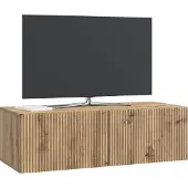 vidaXL Wandmontierter TV-Schrank 98 x 41 x 30 cm Artisan-Eiche