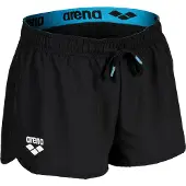 Arena Damen Kurze Sporthosen Team Solid Schwarz