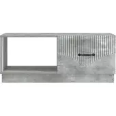 vidaXL Couchtisch Betongrau 90 x 50 x 37 cm Holzwerkstoff