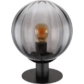 Globo Lighting Tischleuchte Metall schwarz matt, 1x E27