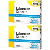 Twardy Lebertran Kapseln 2x 2x30 St