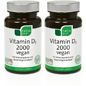 NICApur Vitamin D3 2000 vegan Kapseln 2x 2x60 St