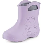 Ladeheid Eva Kinder Gummistiefel Regenschuhe gefüttert (Helllila, 32/33) LA-CA-04