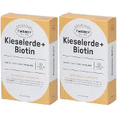 Twardy Kieselerde+Biotin Kapseln vegan 2x 2x60 St