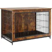 OEM Hundebox - 98x65x68 cm - Möbelstil mit Lekbak und Kissen
