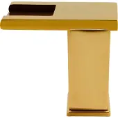 GreatDEshop2021 LED-Badewasserhahn, 3-Farben-LED-Licht-Wasserhahn, Wasserfall-Wasserhahn, Gold