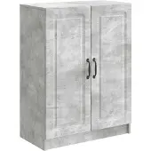 vidaXL Sideboard Betongrau 66 x 34,5 x 87 cm Holzwerkstoff