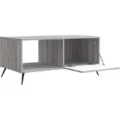 vidaXL Couchtisch Sonoma-Grau 90 x 50 x 40 cm Holzwerkstoff