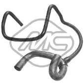 Metalcaucho Kühlerschlauch Wasserschlauch für RENAULT TWINGO I (C06) 08817
