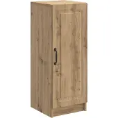 vidaXL Sideboard Artisan-Eiche 33 x 34,5 x 87 cm Holzwerkstoff