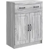 vidaXL Sideboard Graues Sonoma 66 x 34,5 x 87 cm Holzwerkstoff