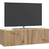 vidaXL Wandmontierter TV-Schrank 98 x 31 x 30 cm Artisan-Eiche