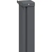vidaXL Ausziehbares Seitenmarkise 300 x 100 cm Polyester Rechtwinklig