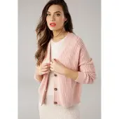 Laura scott Strickjacke aus Grobstrick, perfekt für den Übergang