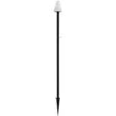 LINDBY LED-Erdspießleuchte Selinda, schwarz, Höhe 100 cm