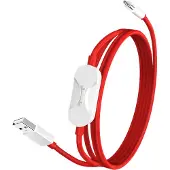 OnePlus 2-in-1 Supervooc Ladekabel 1m, 80W, Dual-Charging, USB-A Input