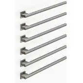Dornbracht Handtuchwärmer, 6-fach, Ausladung rechts, Breite 600mm, 83316980-19, Farbe: Dark Chrome