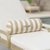 Bessagi Garden Nackenkissen Lea Beige/Weiß