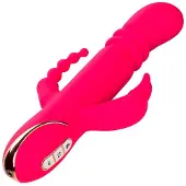 Calexotics - Heated Triple Fantasy Rabbitvibrator mit Wärme 1 St