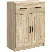 vidaXL Sideboard Sonoma-Eiche 66 x 34,5 x 87 cm Holzwerkstoff