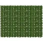vidaXL Balkonsichtschutz mit Blättern Grün 200 x 150 cm