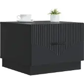 vidaXL Couchtisch Schwarz 49 x 50 x 37 cm Holzwerkstoff