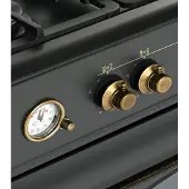 Ravanson Retro Kwge–90ar Butangas-herd Mit Backofen 5 Brennern