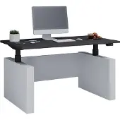 VCM Schreibtisch verstellbar Salia 140x80