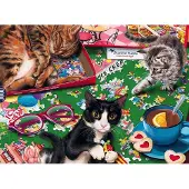 Bluebird Puzzle Katzen-Puzzle - 3000 Teile Tierpuzzle