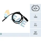 FAE ABS Sensor Raddrehzahl Hinten für FIAT Ducato Kastenwagen (250, 290) 78170