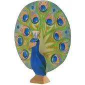 Ostheimer Pfau mit Rad