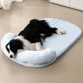 OEM Kühlmatte für Hunde, waschbar, blau, M, Sommer