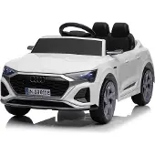 BOGI Audi SQ8 SUV Geländewagen Kinderfahrzeug Kinderauto Kinder Elektroauto 12V Weiß