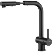 OEM Schwarze Einhebelmischbatterie mit Dusche und 360° Drehung