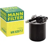 MANN-FILTER Kraftstofffilter WK 820/17 passend für MERCEDES-BENZ C-Klasse Limousine (W204) Leitungsfilter