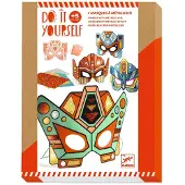 Djeco Maskenset - DIY - Super Robots - - One Size - Kreatives Spielset