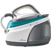 Polti La Vaporella XT100C, 2350 W, 500 g/min, Aluminium-Sockelplatte, 15 bar, 1,5 l, Grau, Türkis, Weiß